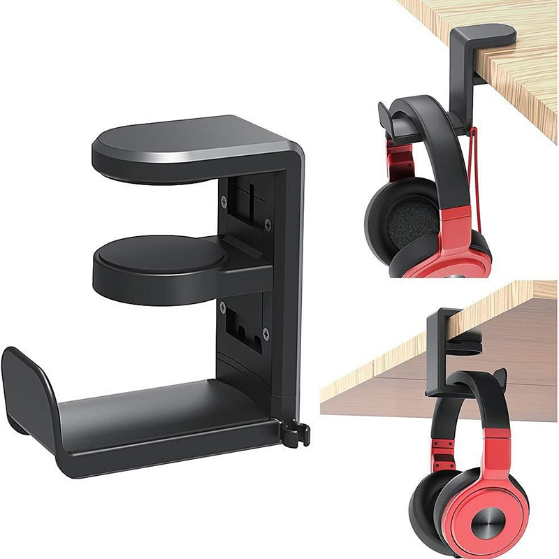 Headphone Stand Desk - PC Gaming Headphone Stand Headset Hook
