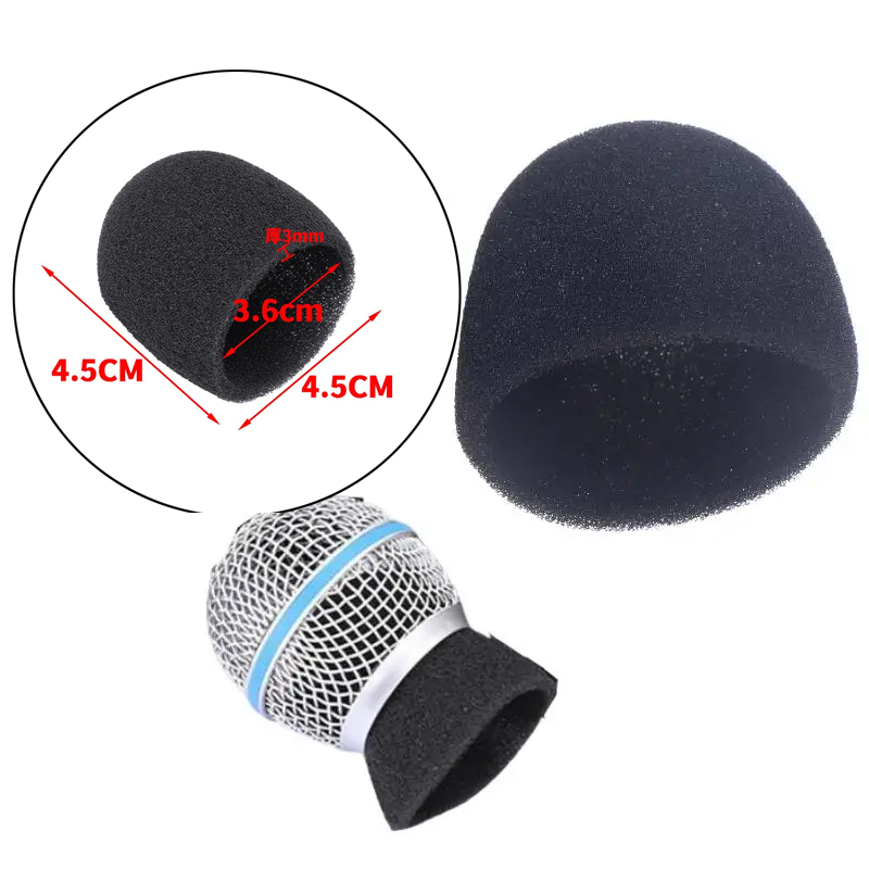 Shure Mic Mv7 - 2pcs Microphone Protective Inner-Foam For Shure