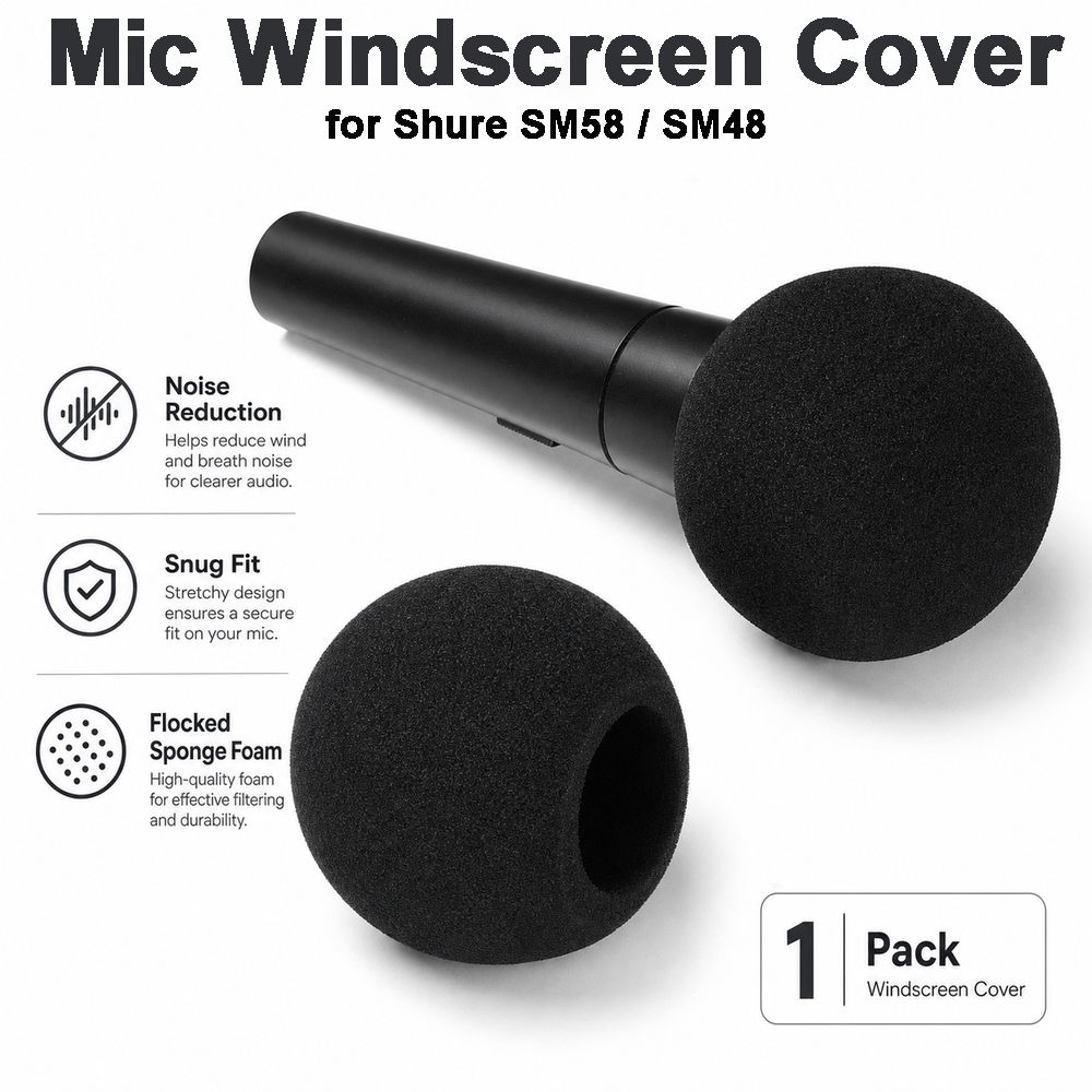 Replacement Mic Windscreen Cov - Shure Mic Mv7 recension och pris