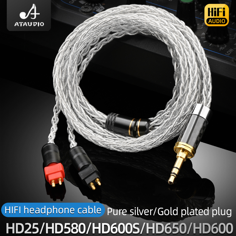 ATAUDIO HiFi Pure Silver 2.5mm - Sennheiser Headphone Hd 25 recension och pris