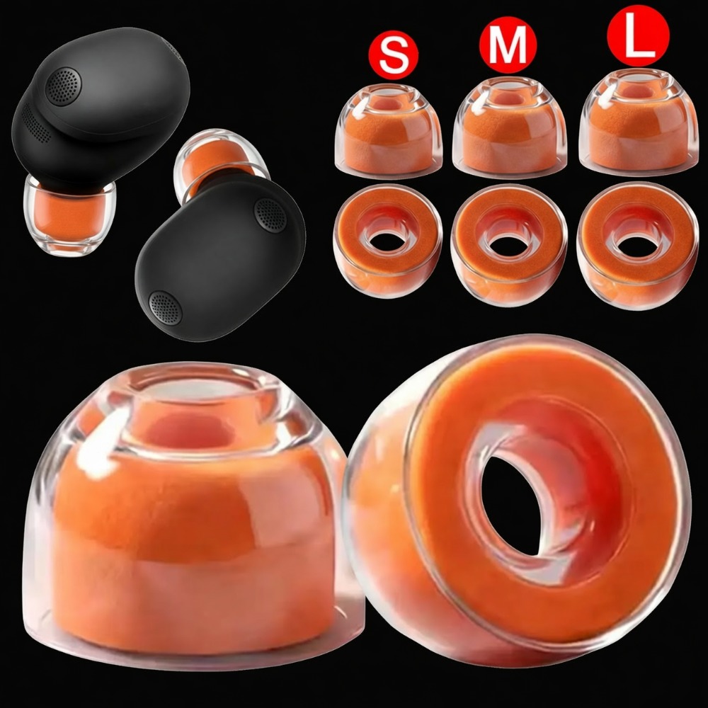S/M/L Silicone+Memory Foam Ear - Earphone Foam Tip recension och pris