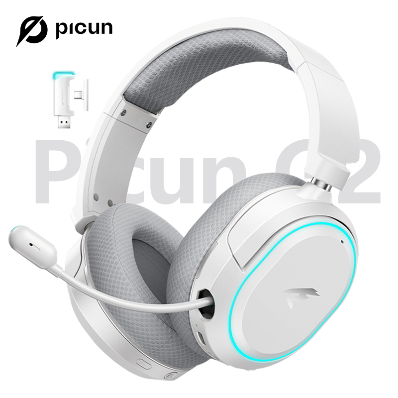 Picun G2 2.4GHz Bluetooth Wire - Gaming Headset Rgb recension och pris