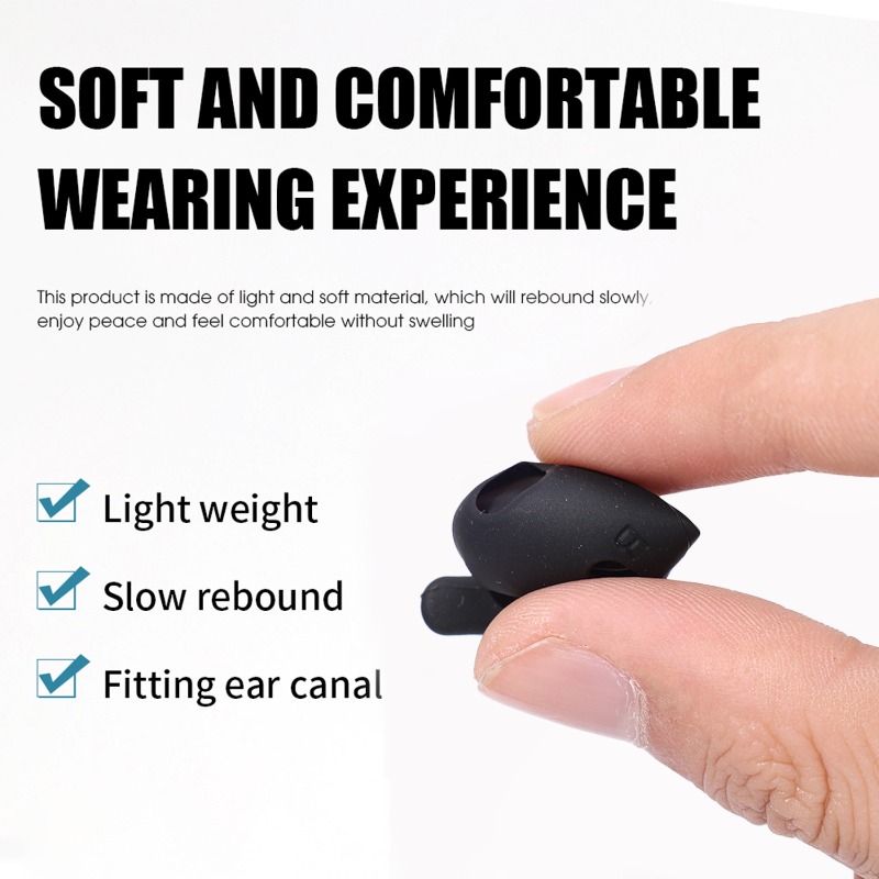 1-10Pairs Replacement Silicone - Silicone Ear Tip Replacement recension och pris