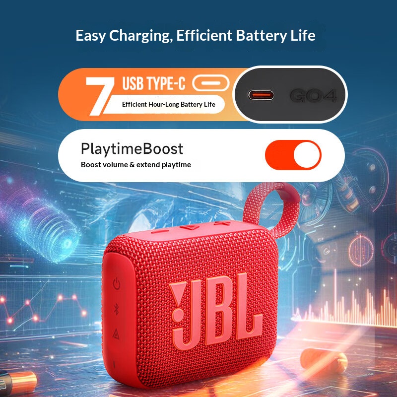 JBL GO4 USB-C Pocket Wireless  - Jbl Speaker Go 4 recension och pris