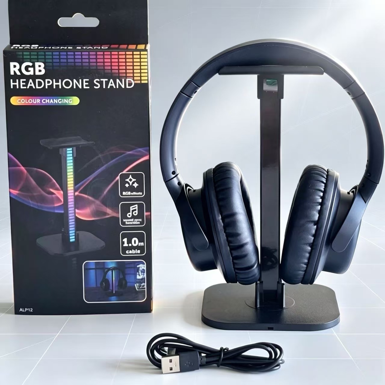 USB Gaming Headphone Stand RGB - Gaming Headset Rgb recension och pris