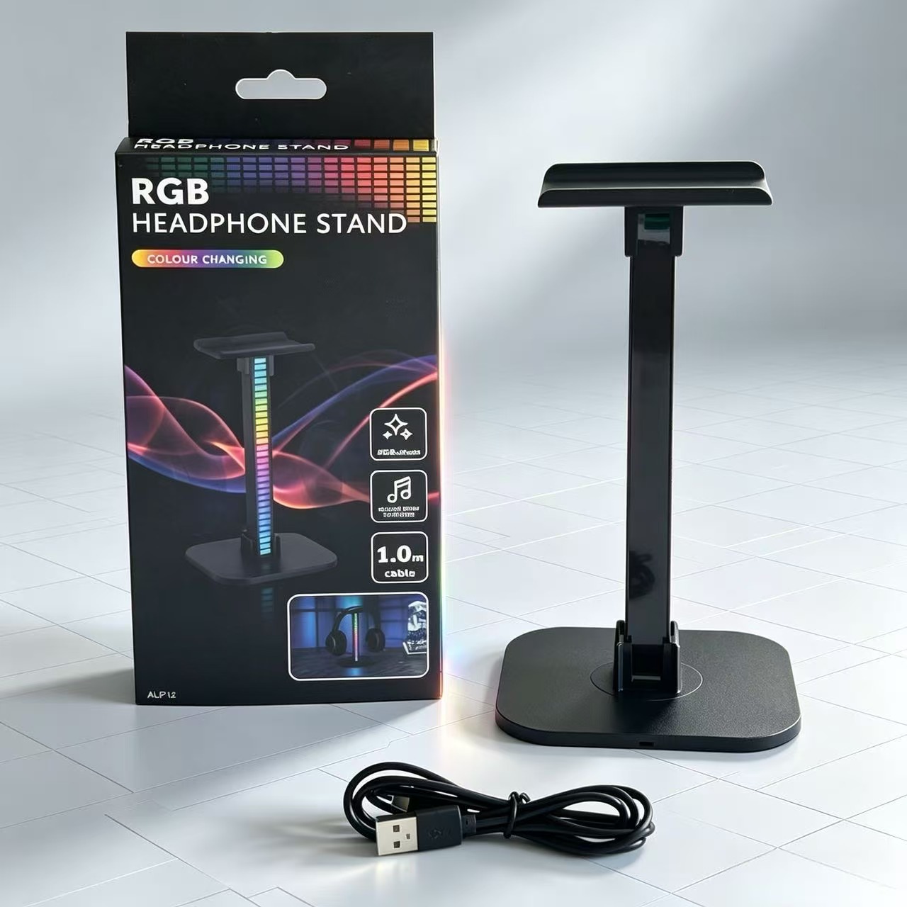 USB Gaming Headphone Stand RGB - Gaming Headset Rgb recension och pris