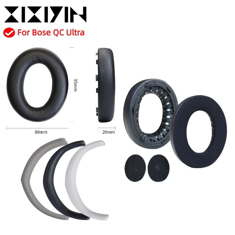 Replacement Earpads /Head beam - Bose Headphone Qc Ultra recension och pris