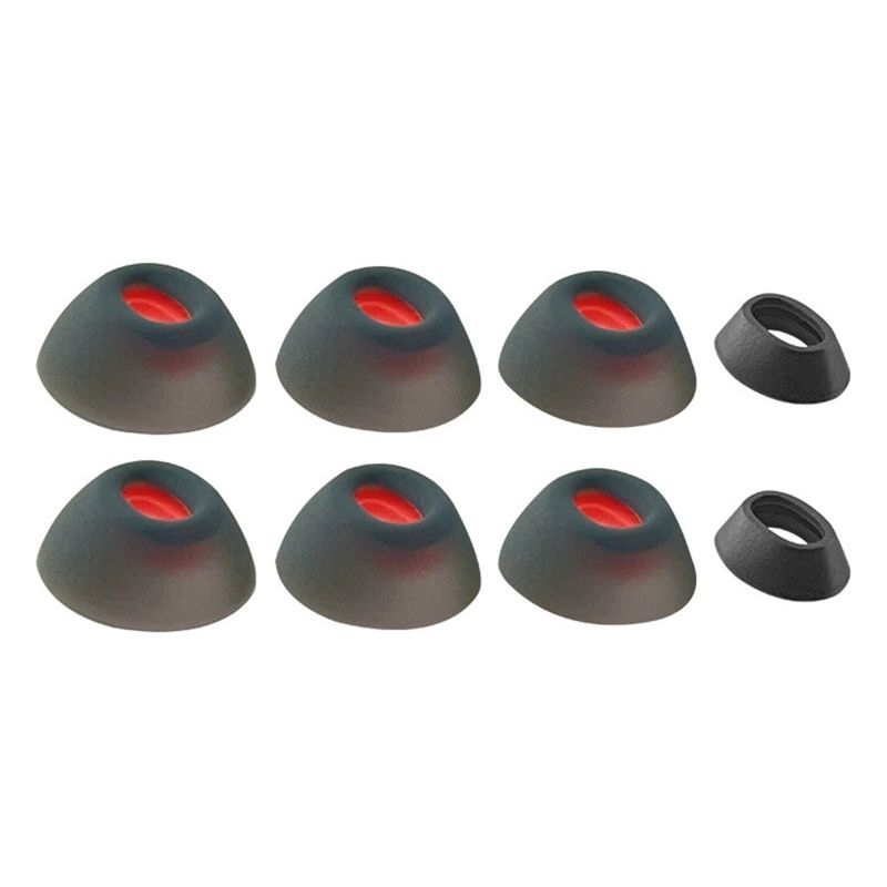 ABKQ-8Pcs Silicone Ear Tips Ea - Silicone Ear Tip Replacement recension och pris