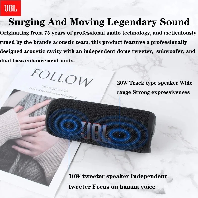 JBL Flip 6 Lightweight Outdoor - Jbl Speaker Flip 6 recension och pris